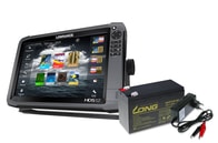 Lowrance Echolot HDS-12 Gen3 + sonda Skimmer 83/200 kHz + sonda 3D + baterie + nabíječka ZDARMA