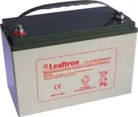 Leaftron Olověný akumulátor 12V 100Ah pro elektromotory + nabíječka!