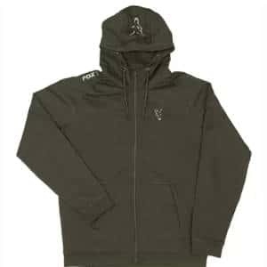 Fox Collection Green Silver Lightweight Hoodie